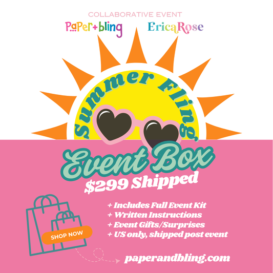 Summer Fling: A Crafty Escape- Event Box