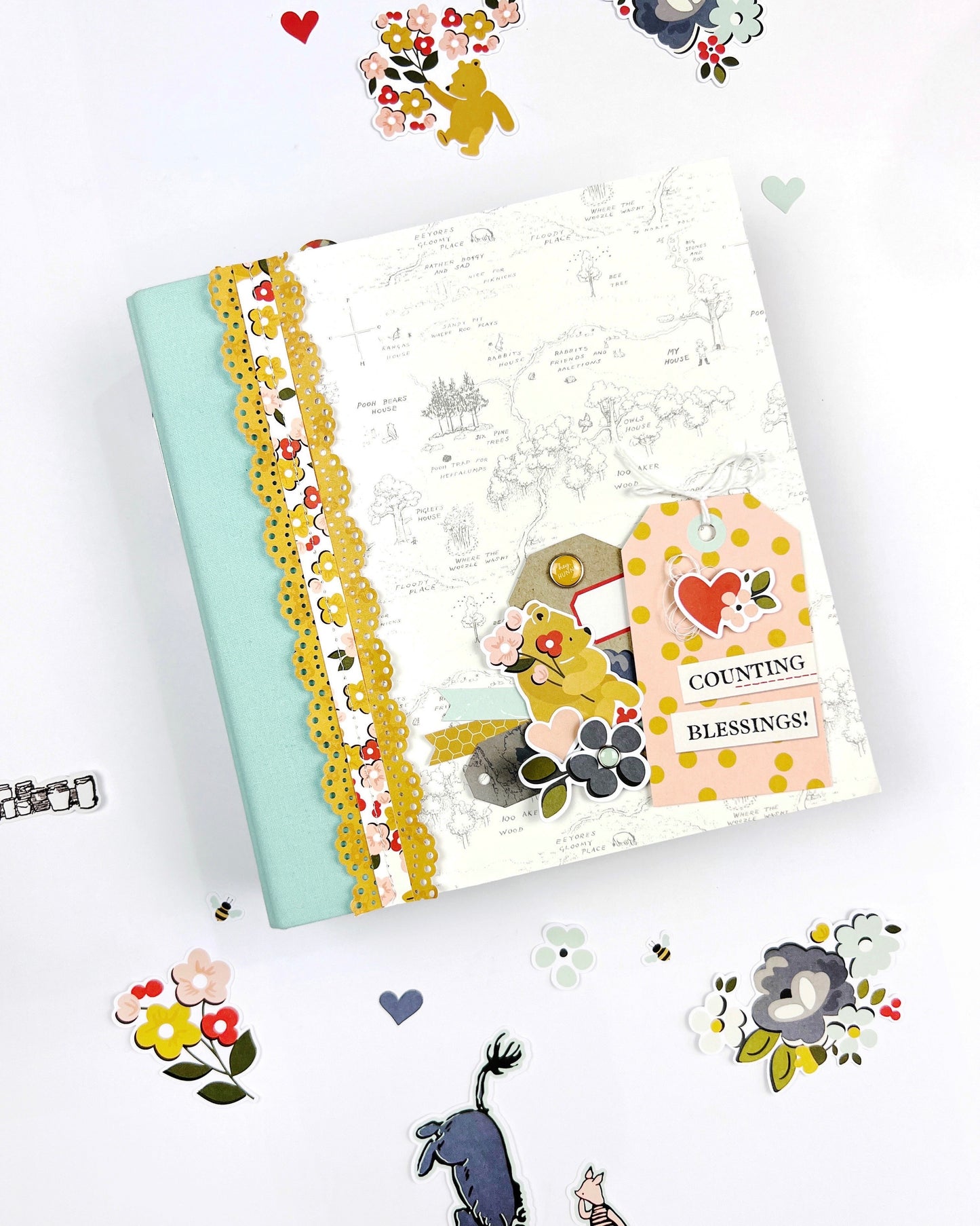 Winnie the Pooh Baby Album Class & Kit  - NOW SHIPPING