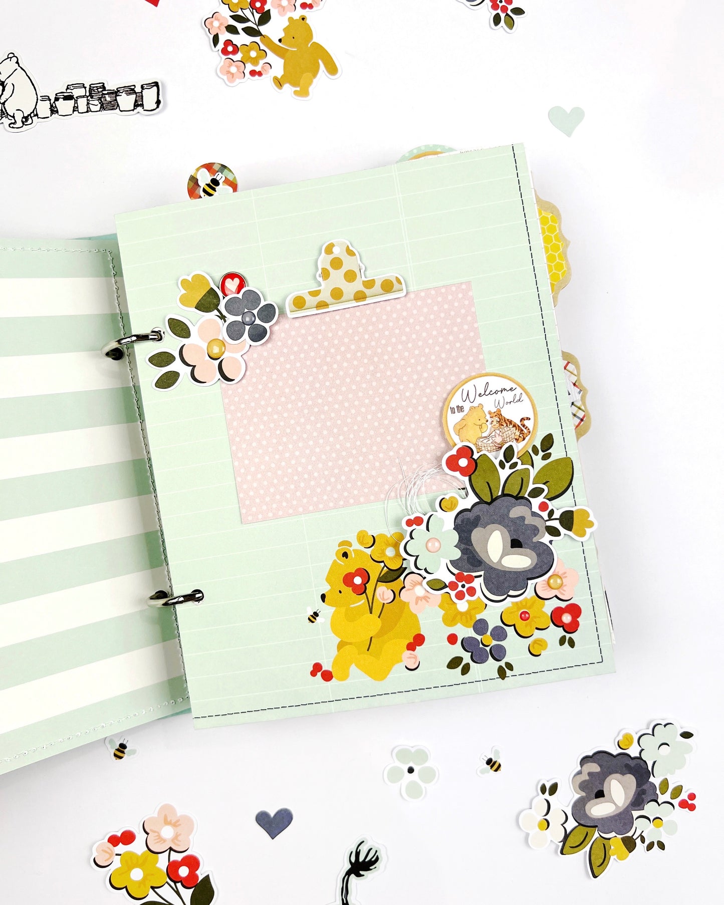 Winnie the Pooh Baby Album Class & Kit  - NOW SHIPPING