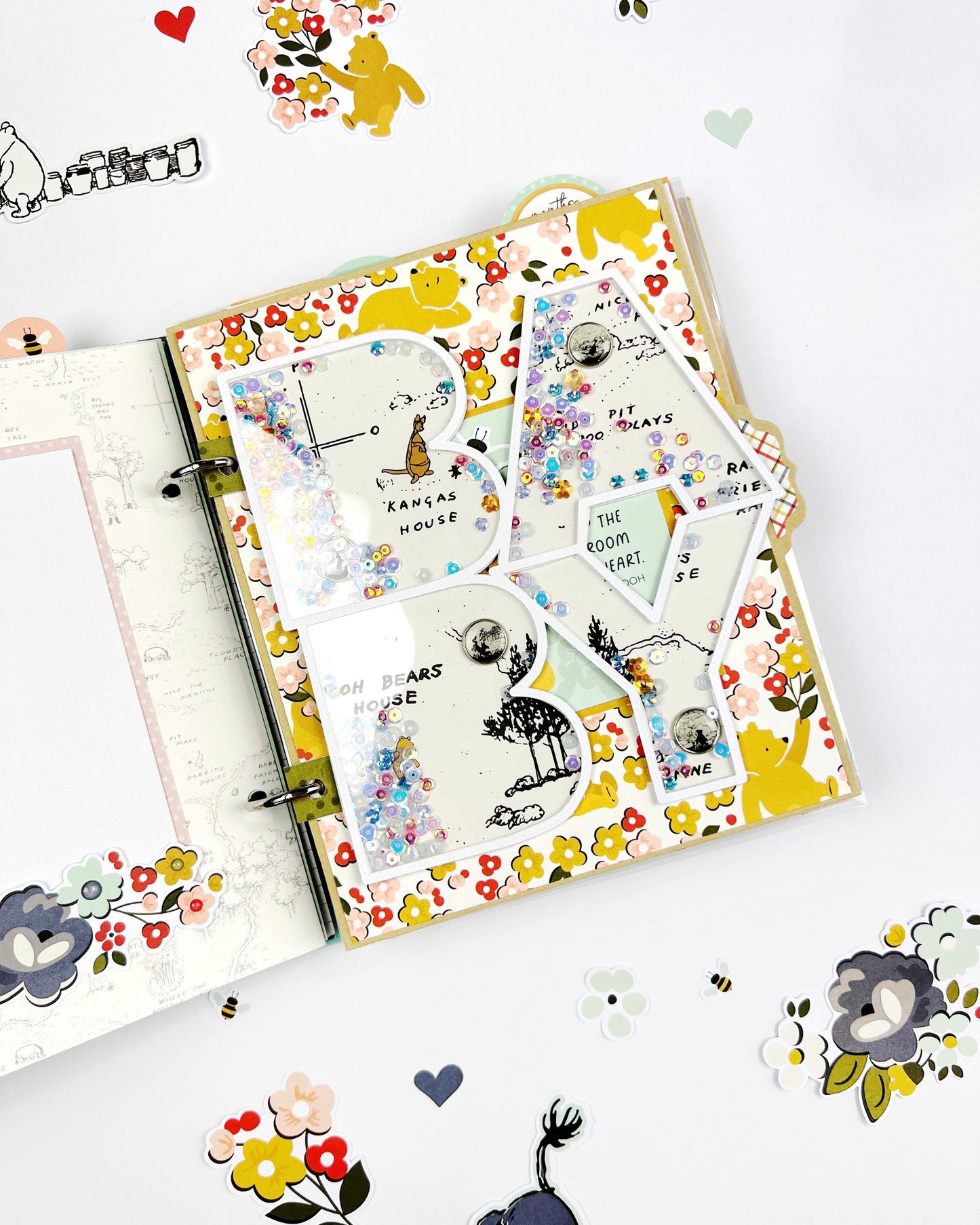 Winnie the Pooh Baby Album Class & Kit  - NOW SHIPPING