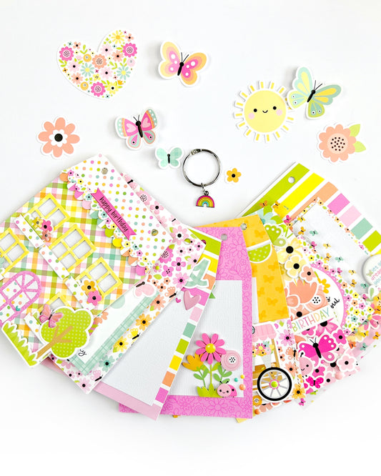 Butterfly Kisses Mini Album Class & Kit