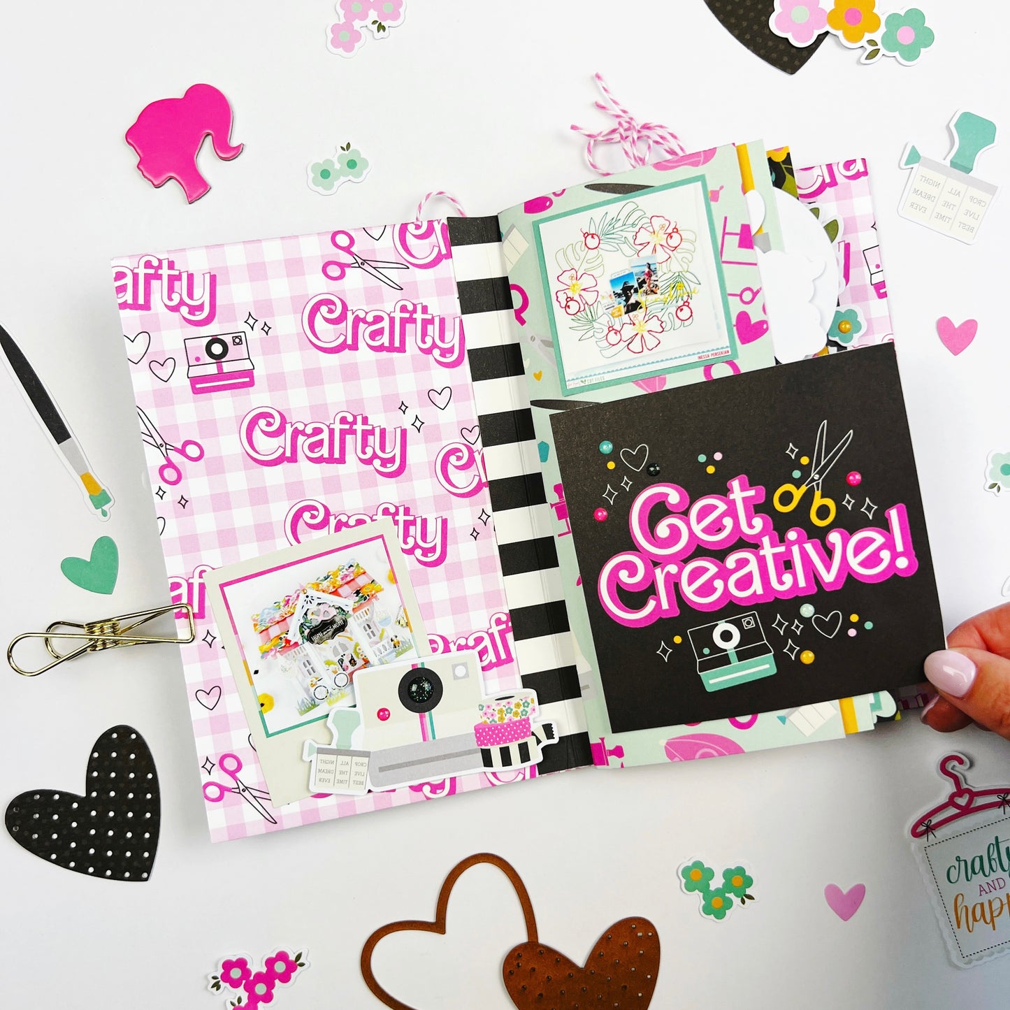 Crafty Babe Mini Album- shipping NOW