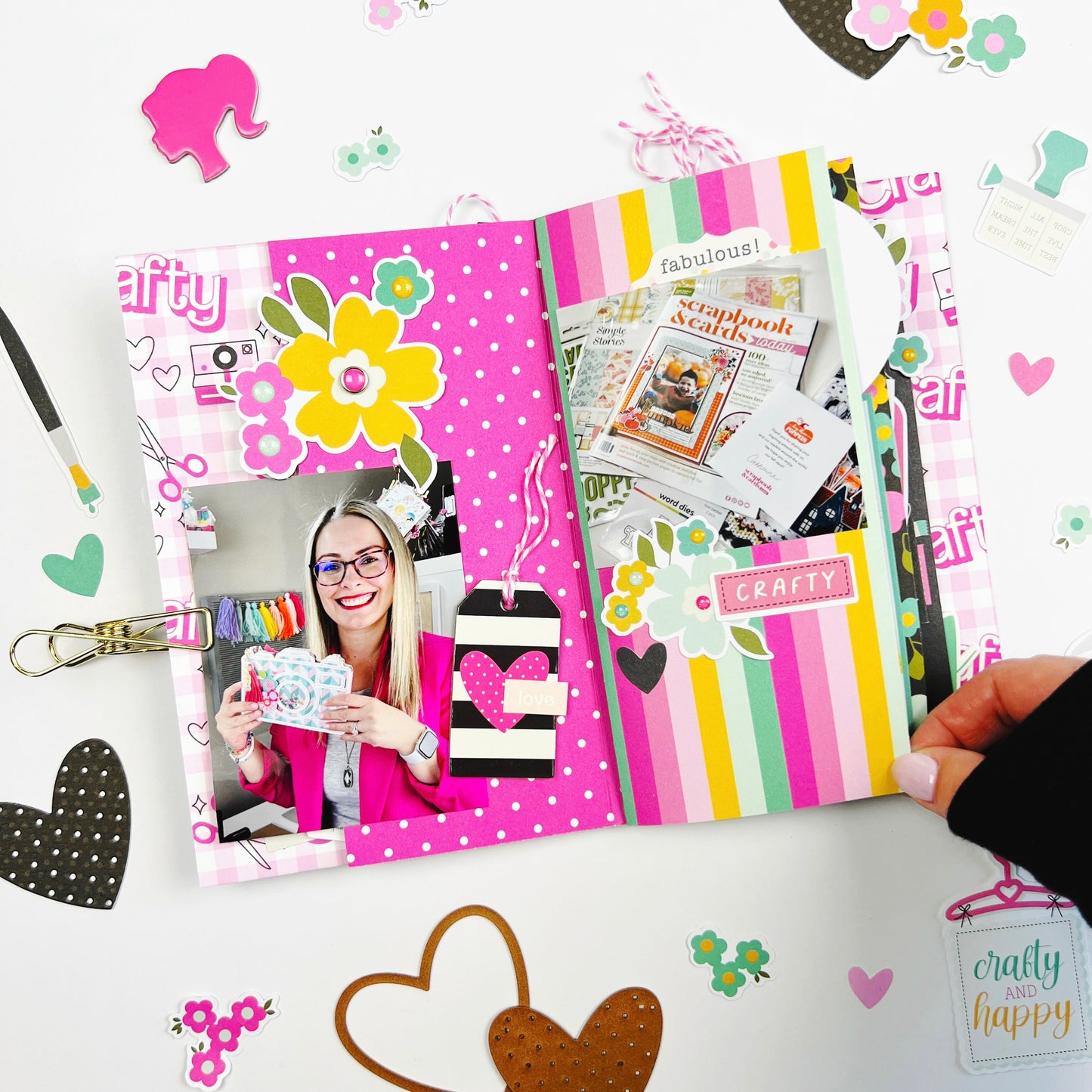 Crafty Babe Mini Album- shipping NOW