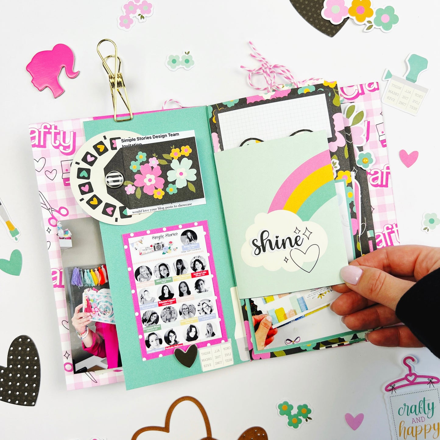 Crafty Babe Mini Album- shipping NOW