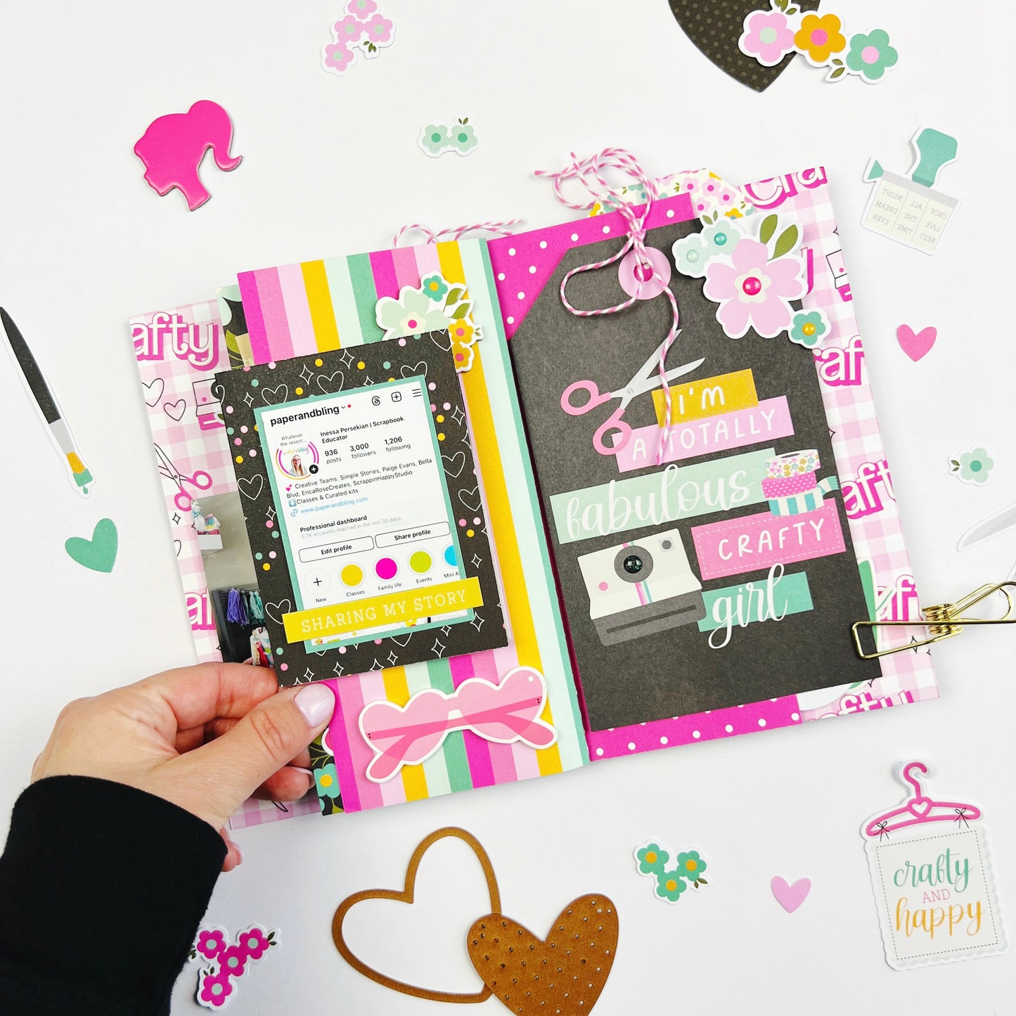 Crafty Babe Mini Album- shipping NOW