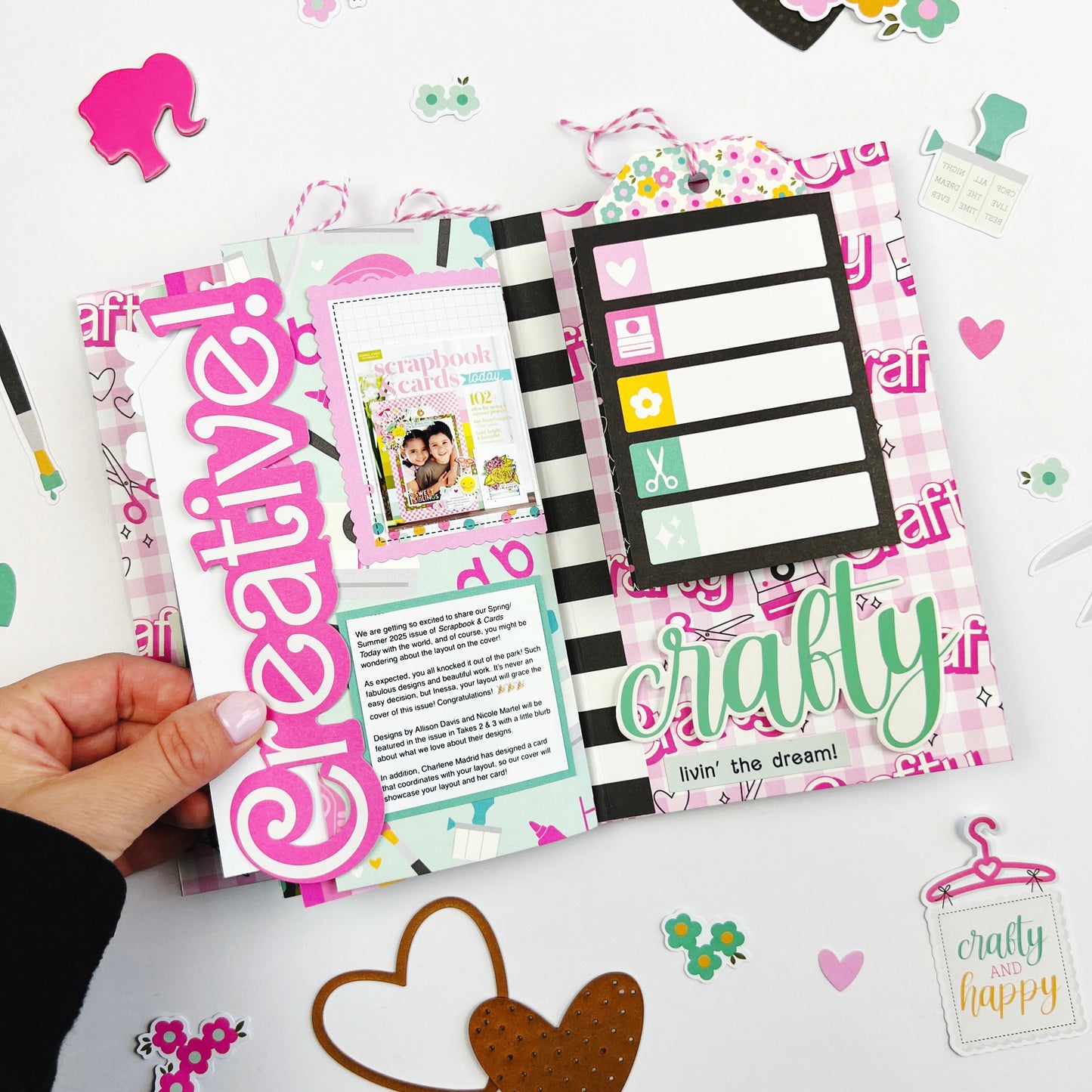 Crafty Babe Mini Album- shipping NOW