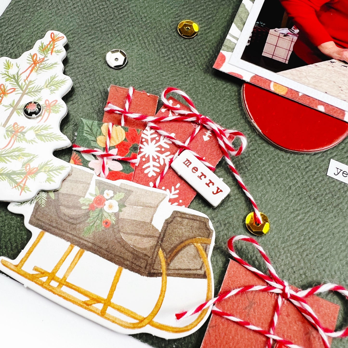 Christmas Cheer Layout Class & Kit - She Loves Color Designer Day 2025