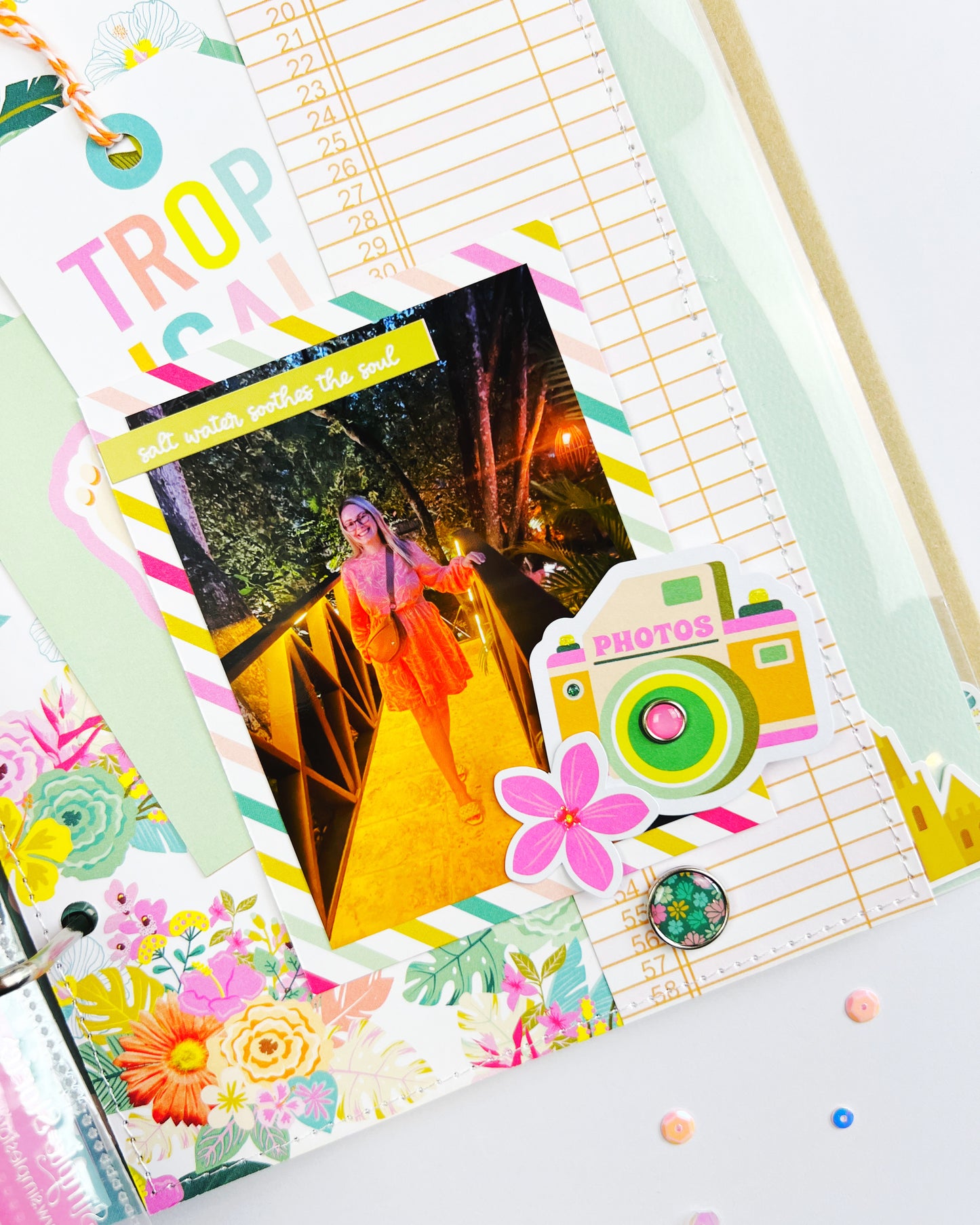 Beach Trip Album Kit & Class