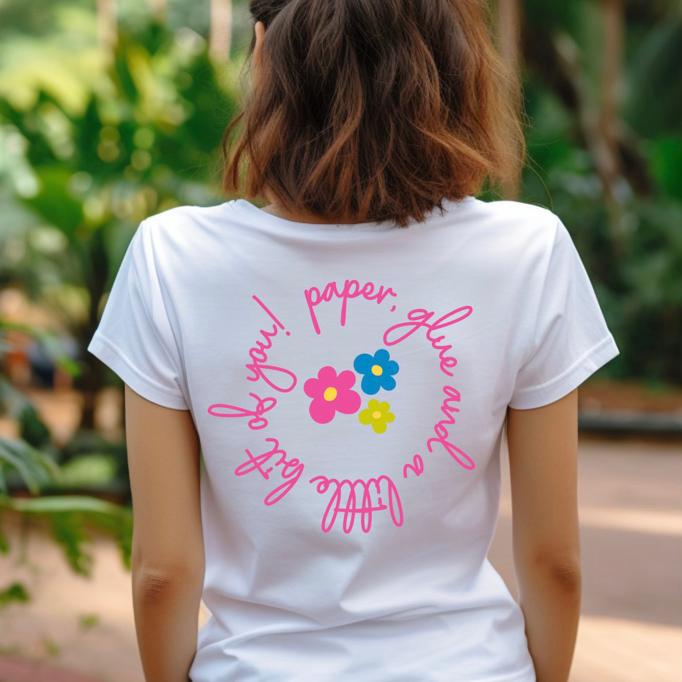 White Short Sleeve Tee