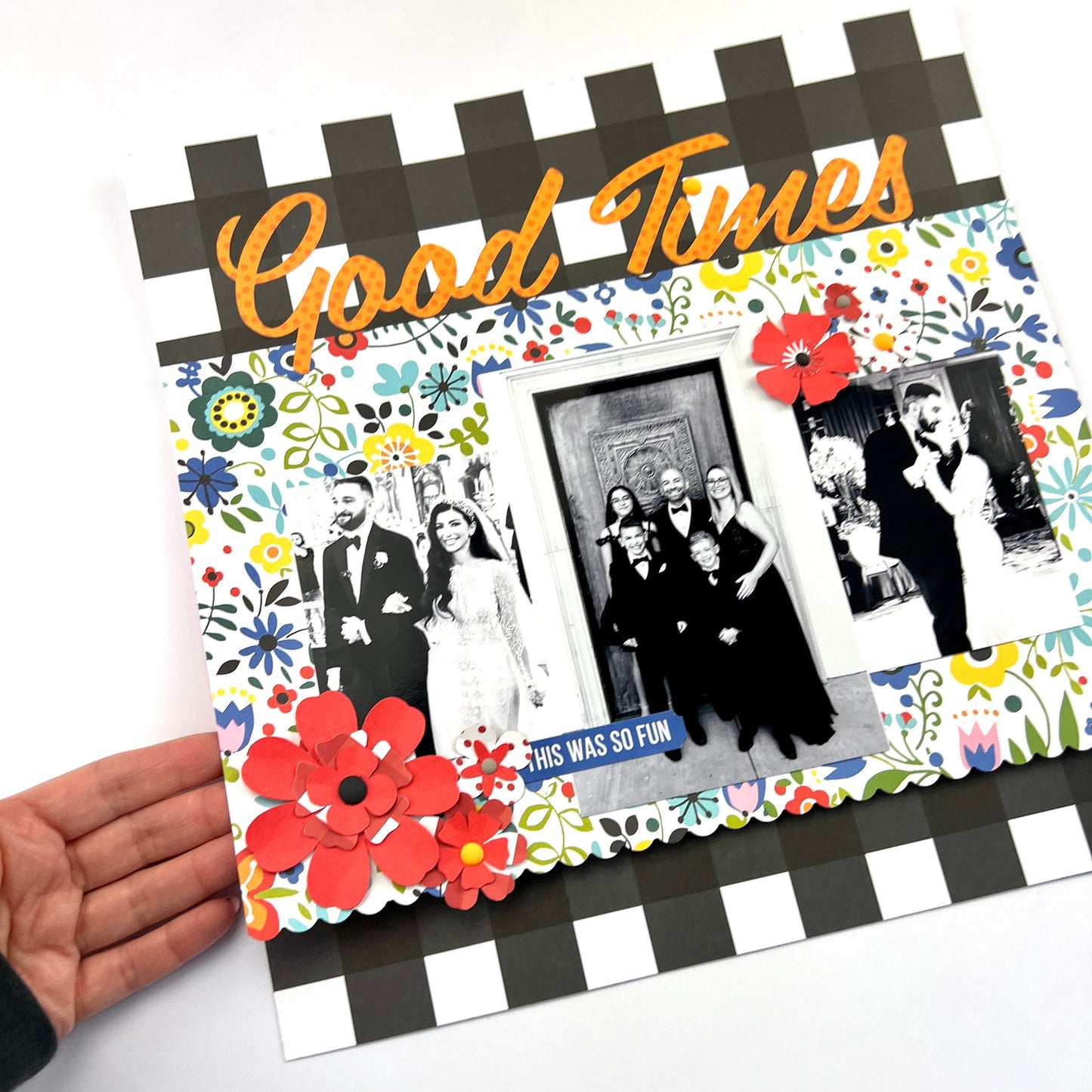 Colorful Memories  5 layout Scrapbook Class- INSTRUCTIONS ONLY