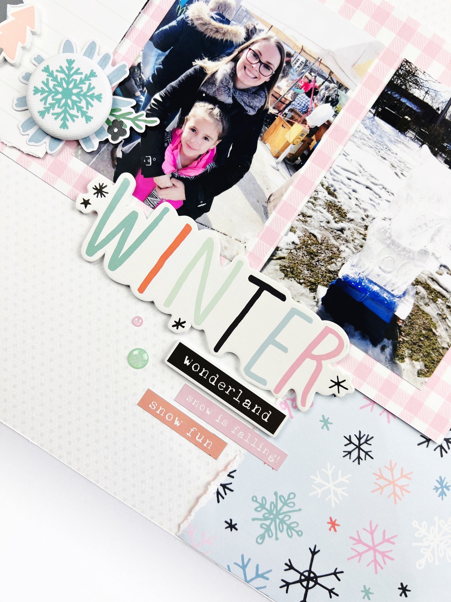 Winter Fun Layout Class - INSTRUCTIONS ONLY