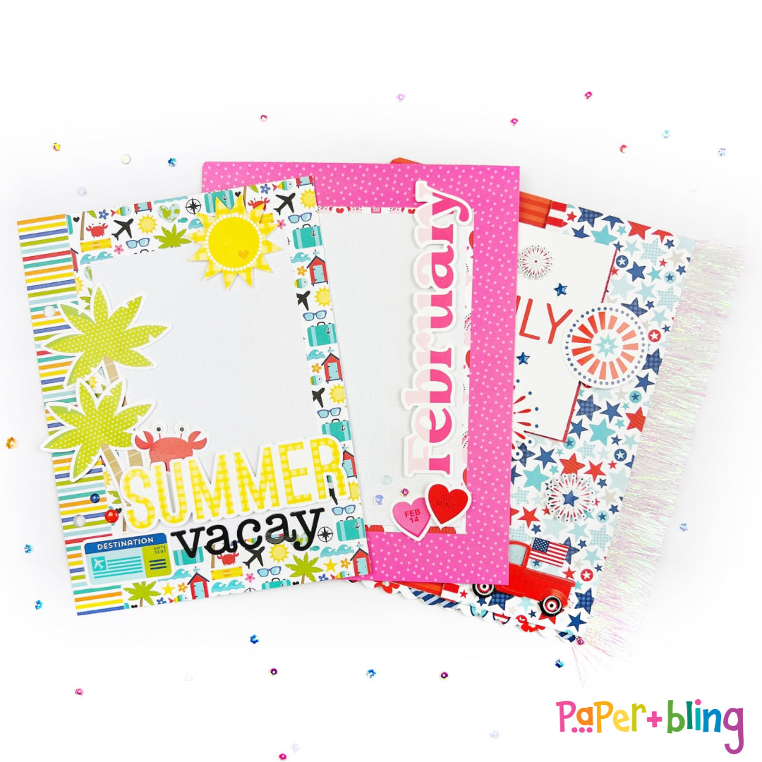 All in a Year 6x8 Mini Album Class & Kit