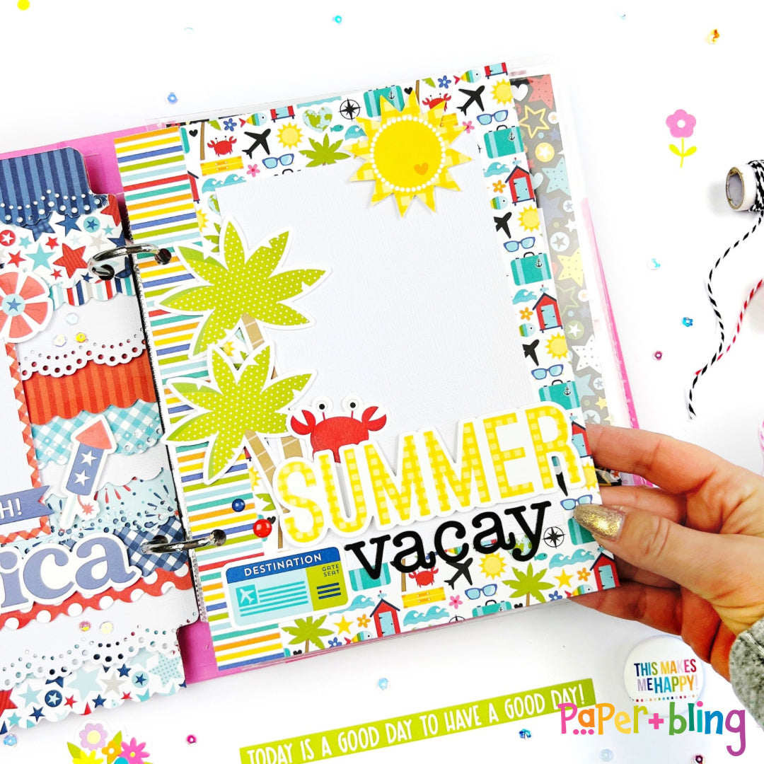 All in a Year 6x8 Mini Album Class & Kit