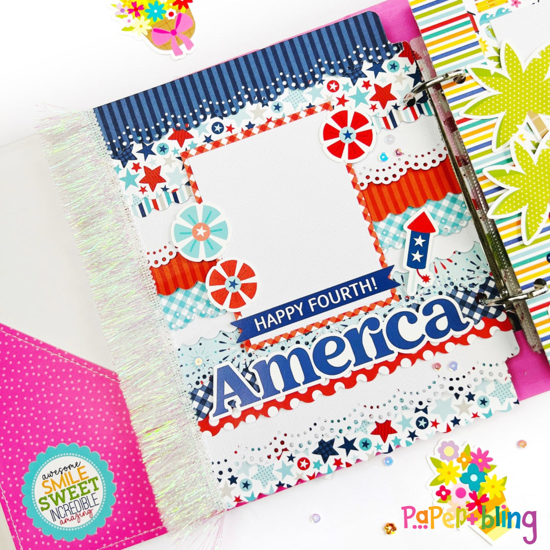 All in a Year 6x8 Mini Album Class & Kit