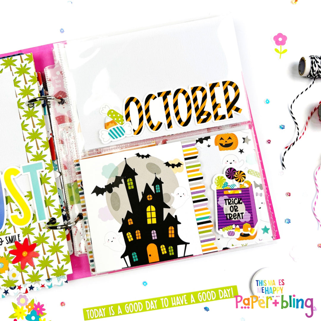 All in a Year 6x8 Mini Album Class & Kit