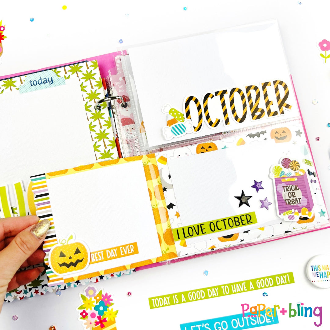 All in a Year 6x8 Mini Album Class & Kit