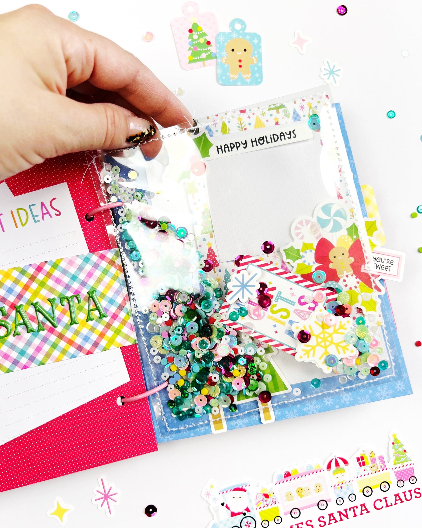 Pre-Order: “Oh What Fun” Holiday Mini Album Kit - Shipping Only