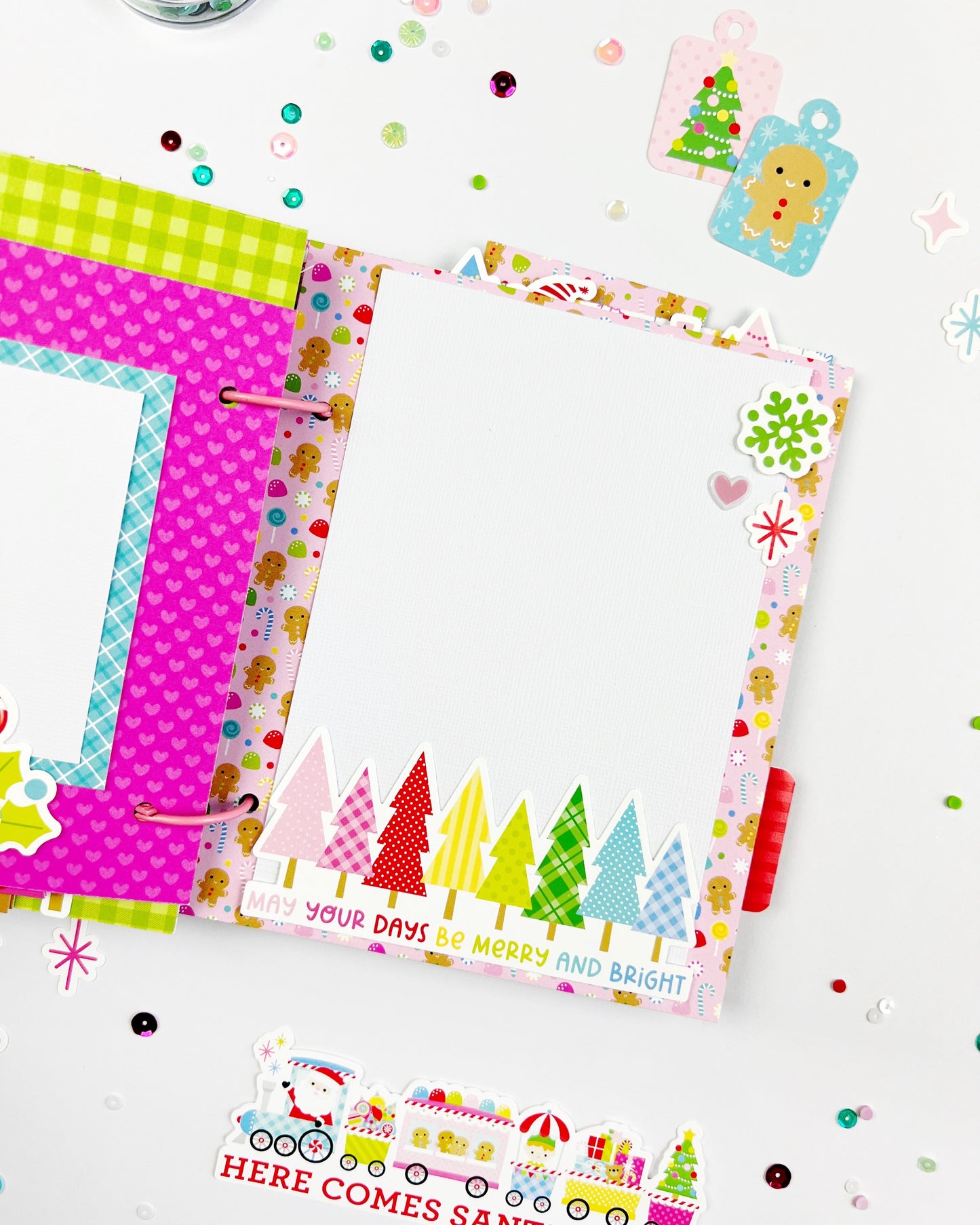 Pre-Order: “Oh What Fun” Holiday Mini Album Kit - Shipping Only