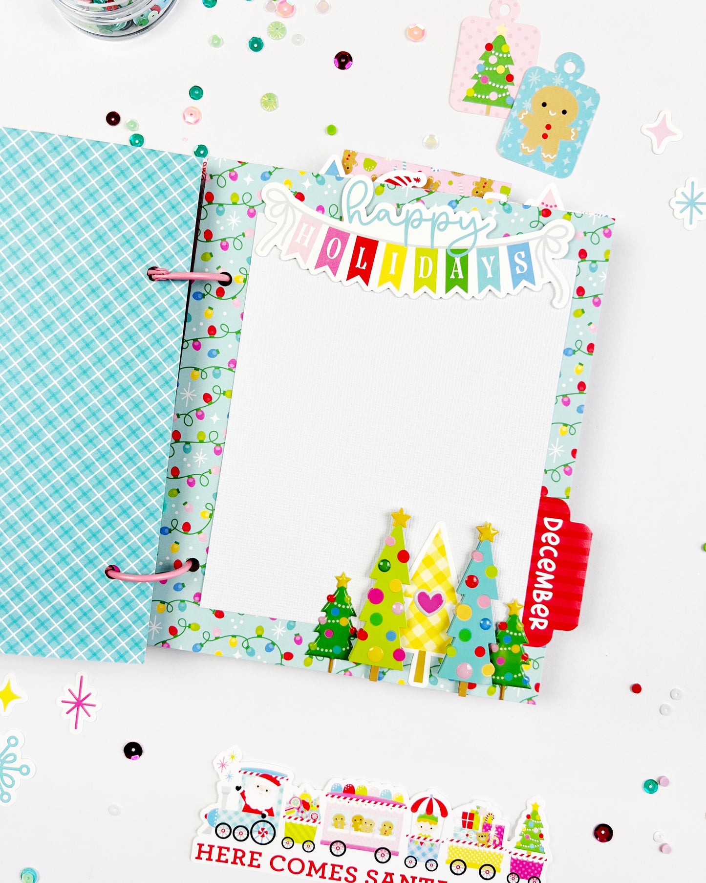 Pre-Order: “Oh What Fun” Holiday Mini Album Kit - Shipping Only