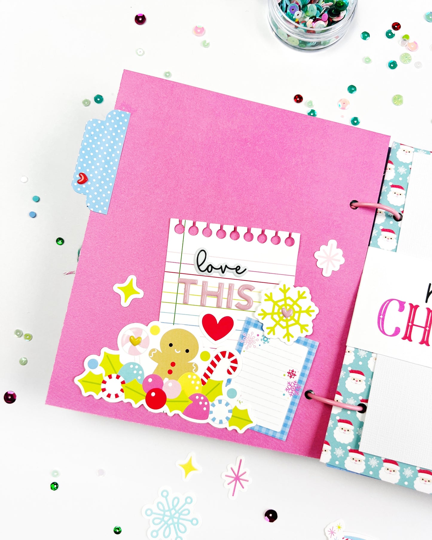 Pre-Order: “Oh What Fun” Holiday Mini Album Kit - Shipping Only