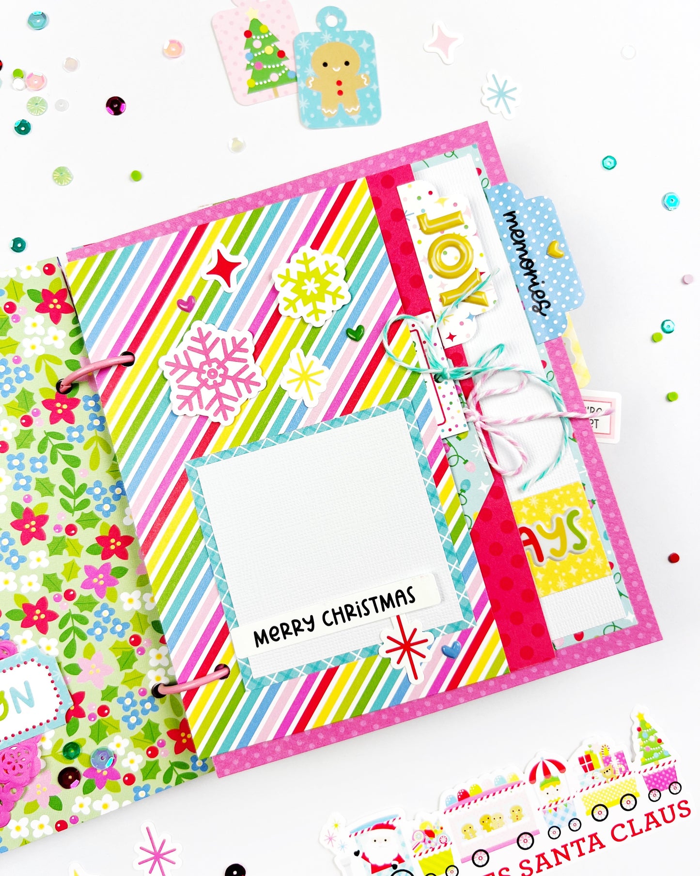 Pre-Order: “Oh What Fun” Holiday Mini Album Kit - Shipping Only