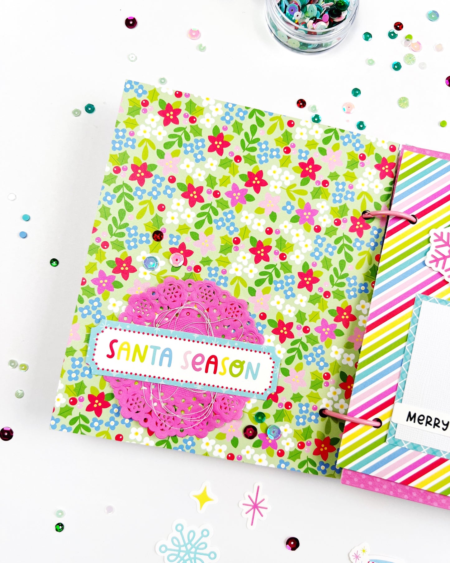 Pre-Order: “Oh What Fun” Holiday Mini Album Kit - Shipping Only