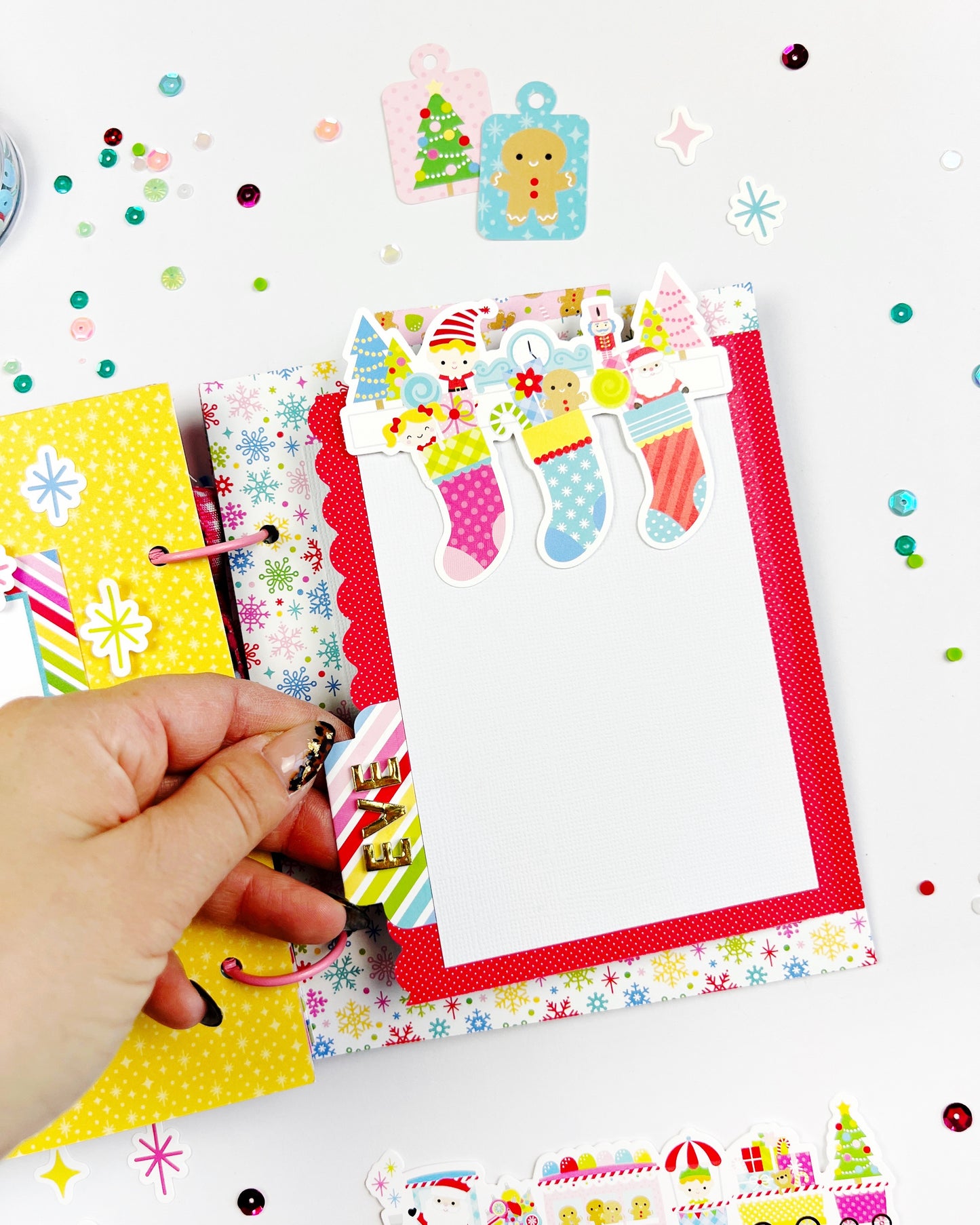 Pre-Order: “Oh What Fun” Holiday Mini Album Kit - Shipping Only