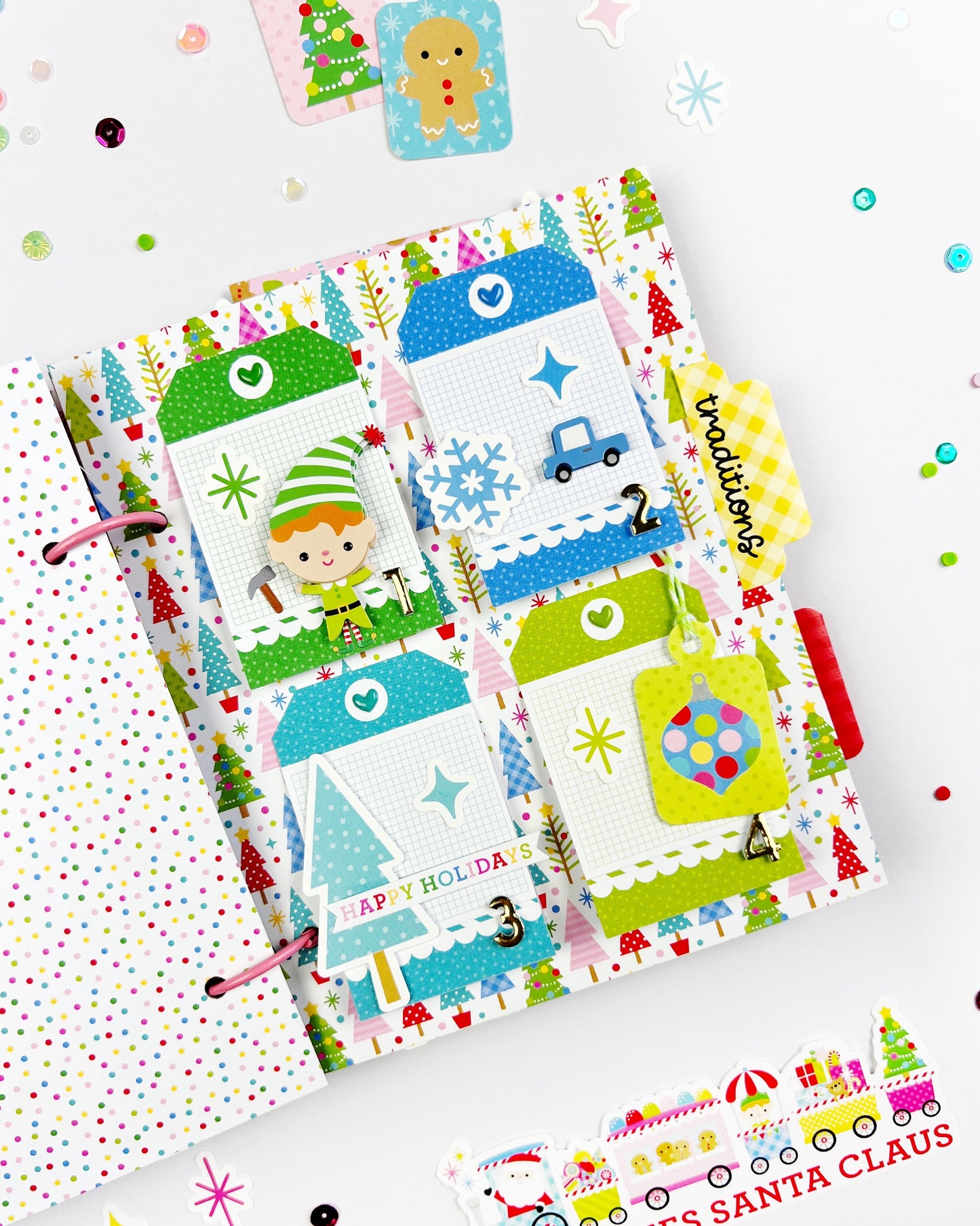 Pre-Order: “Oh What Fun” Holiday Mini Album Kit - Shipping Only