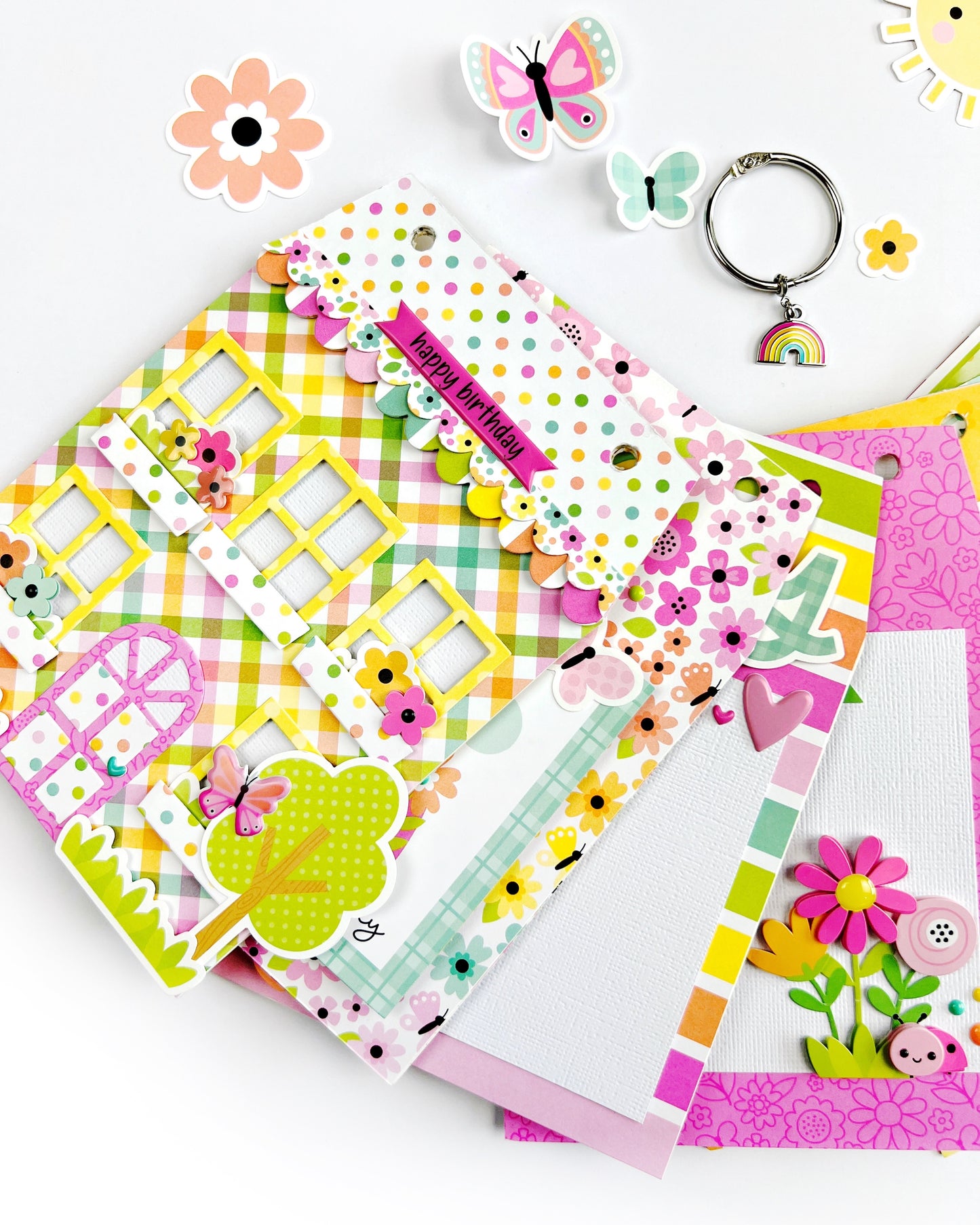 Butterfly Kisses Mini Album Class & Kit