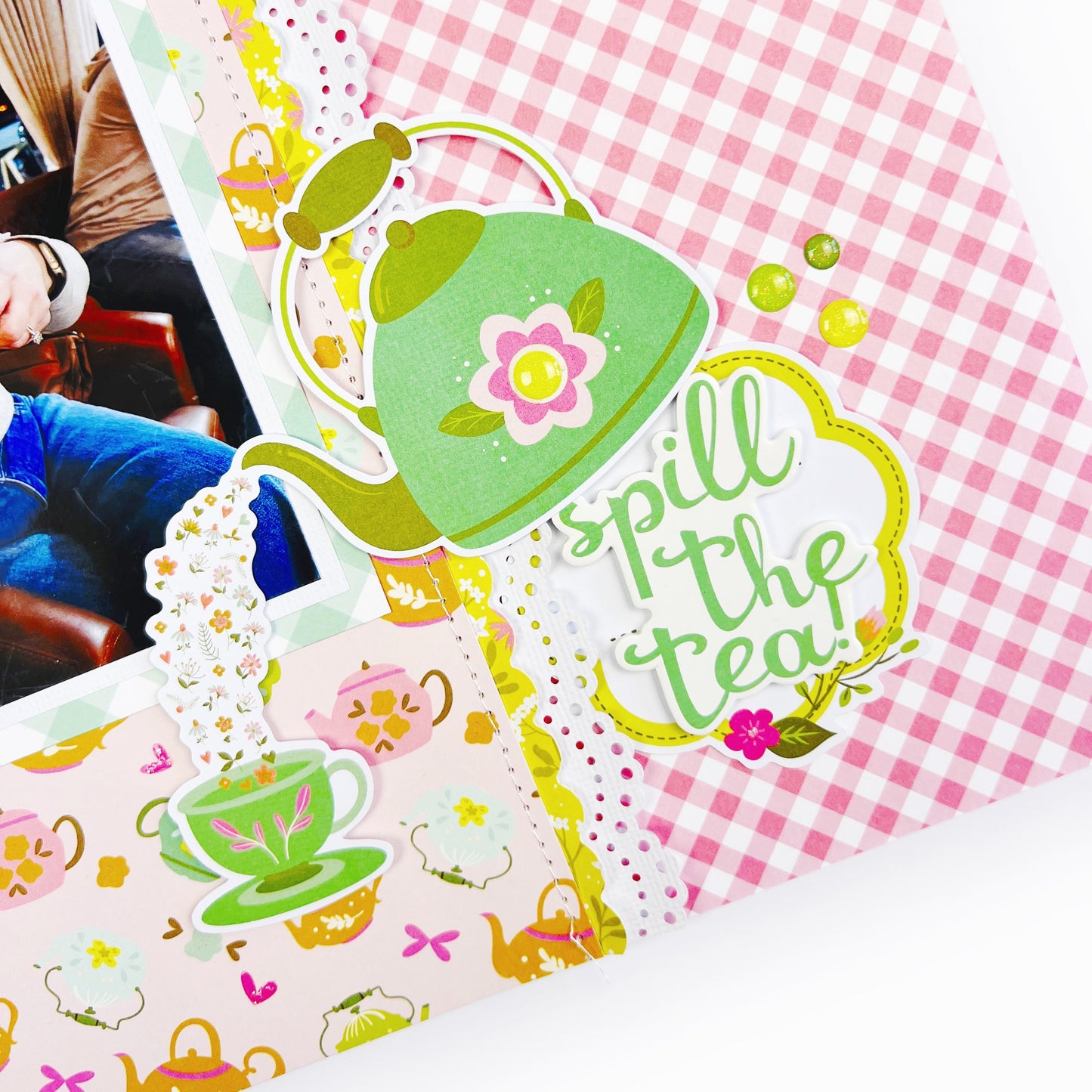 Spring Blooms Layout Class & Kit