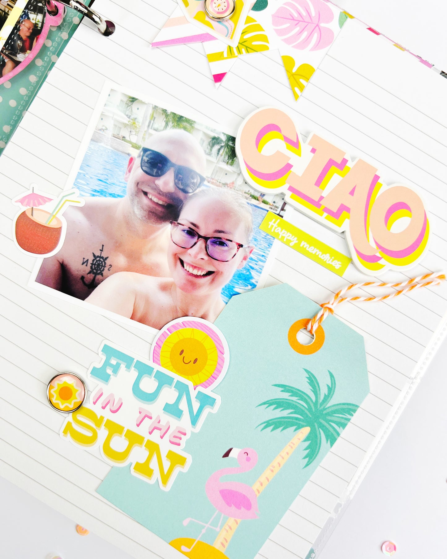 Beach Trip Album Kit & Class