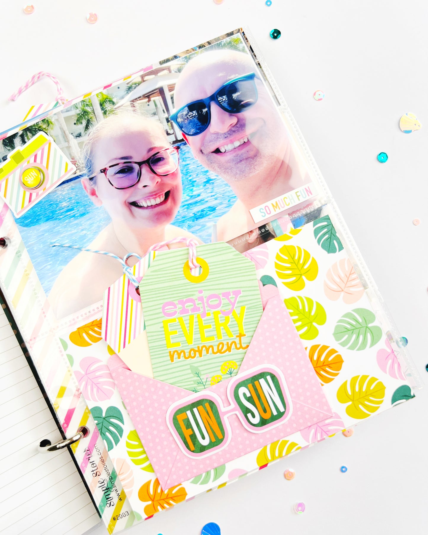 Beach Trip Album Kit & Class