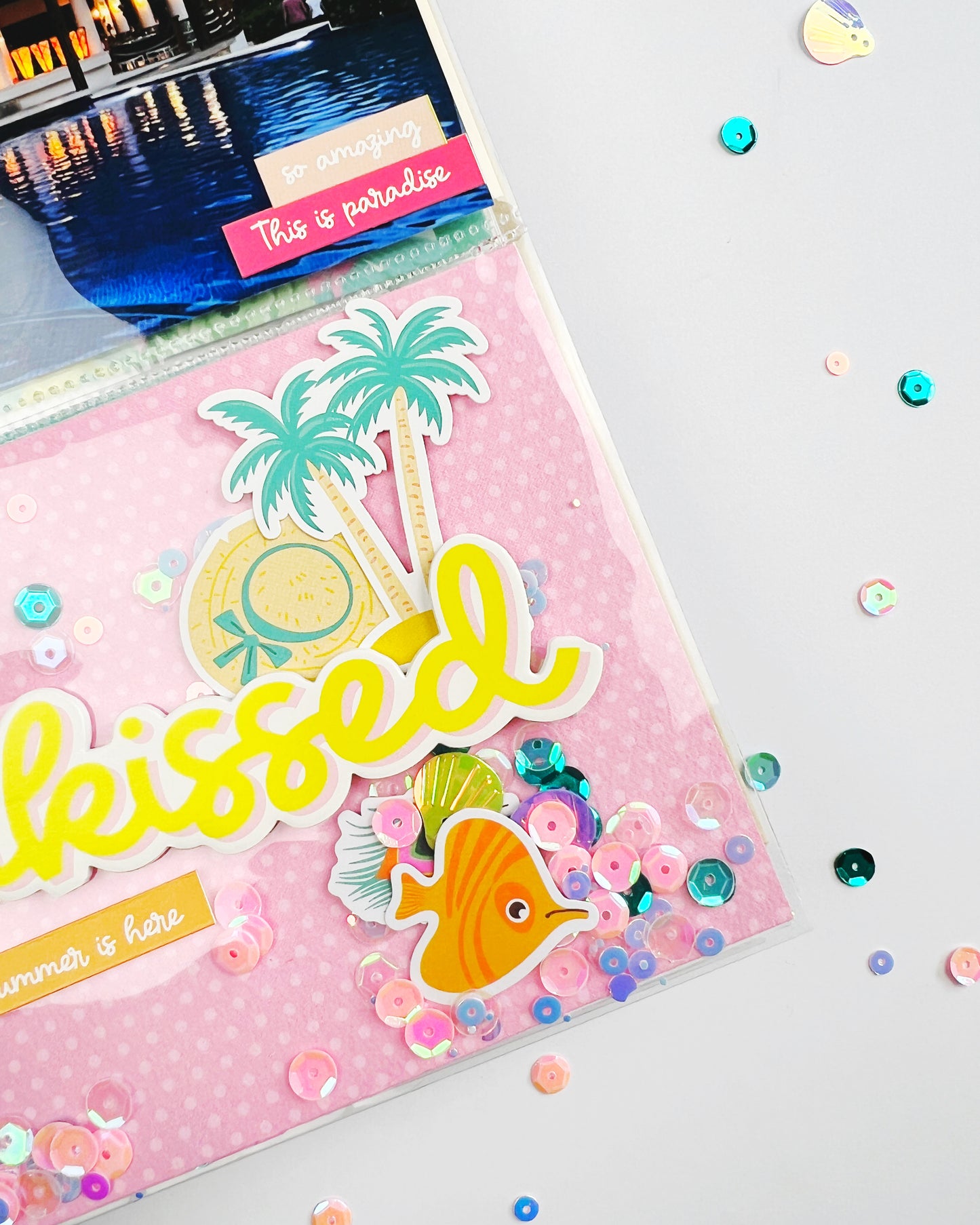 Beach Trip Album Kit & Class