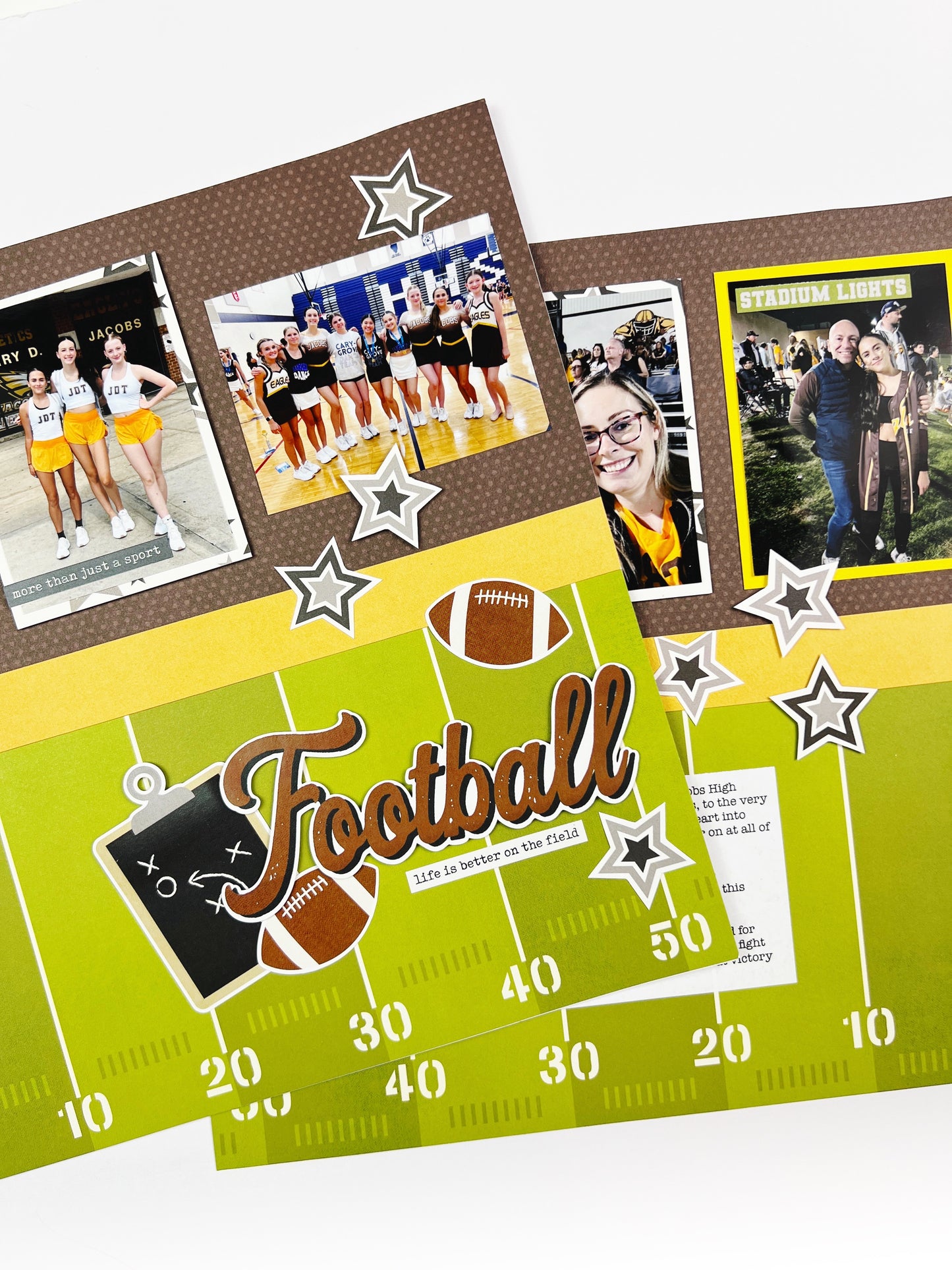 2-Page Football Layout Kit – Ready, Set, Scrap!