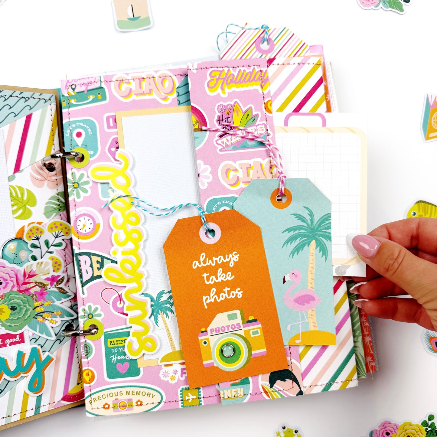 *NEW* Tropical Vacation 6x8 Album Kit & Class