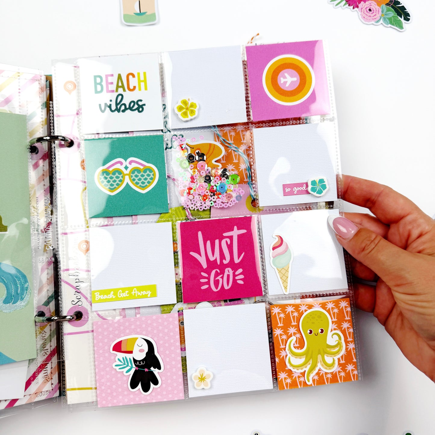 *NEW* Tropical Vacation 6x8 Album Kit & Class