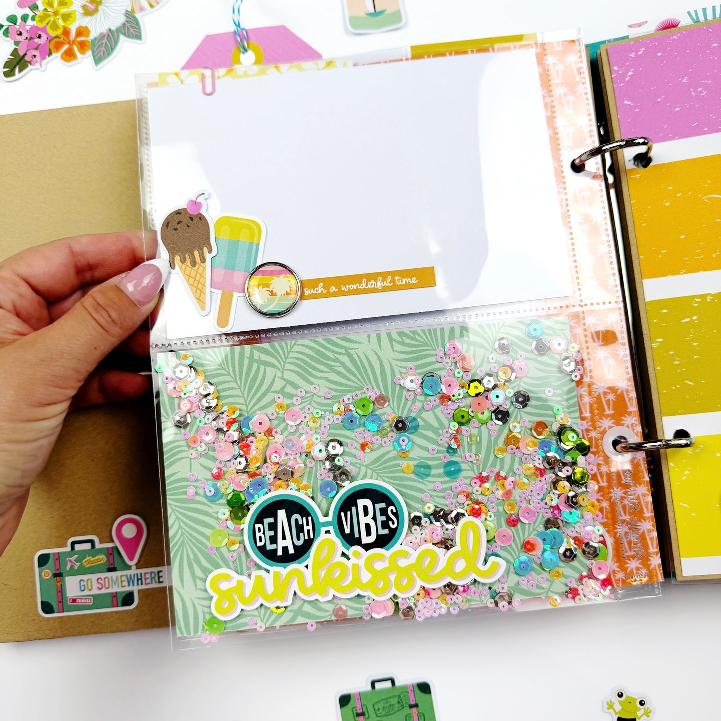 *NEW* Tropical Vacation 6x8 Album Kit & Class