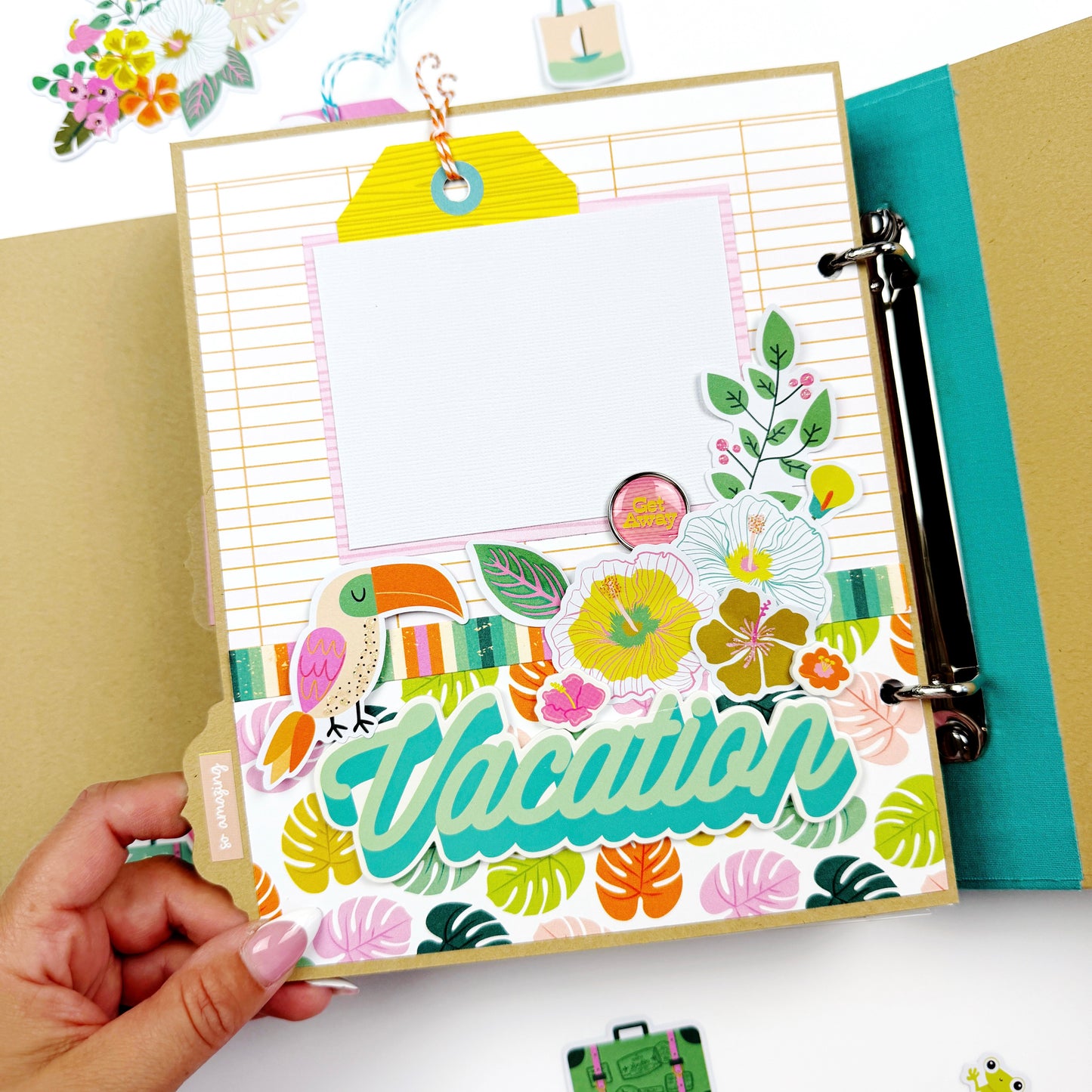 *NEW* Tropical Vacation 6x8 Album Kit & Class