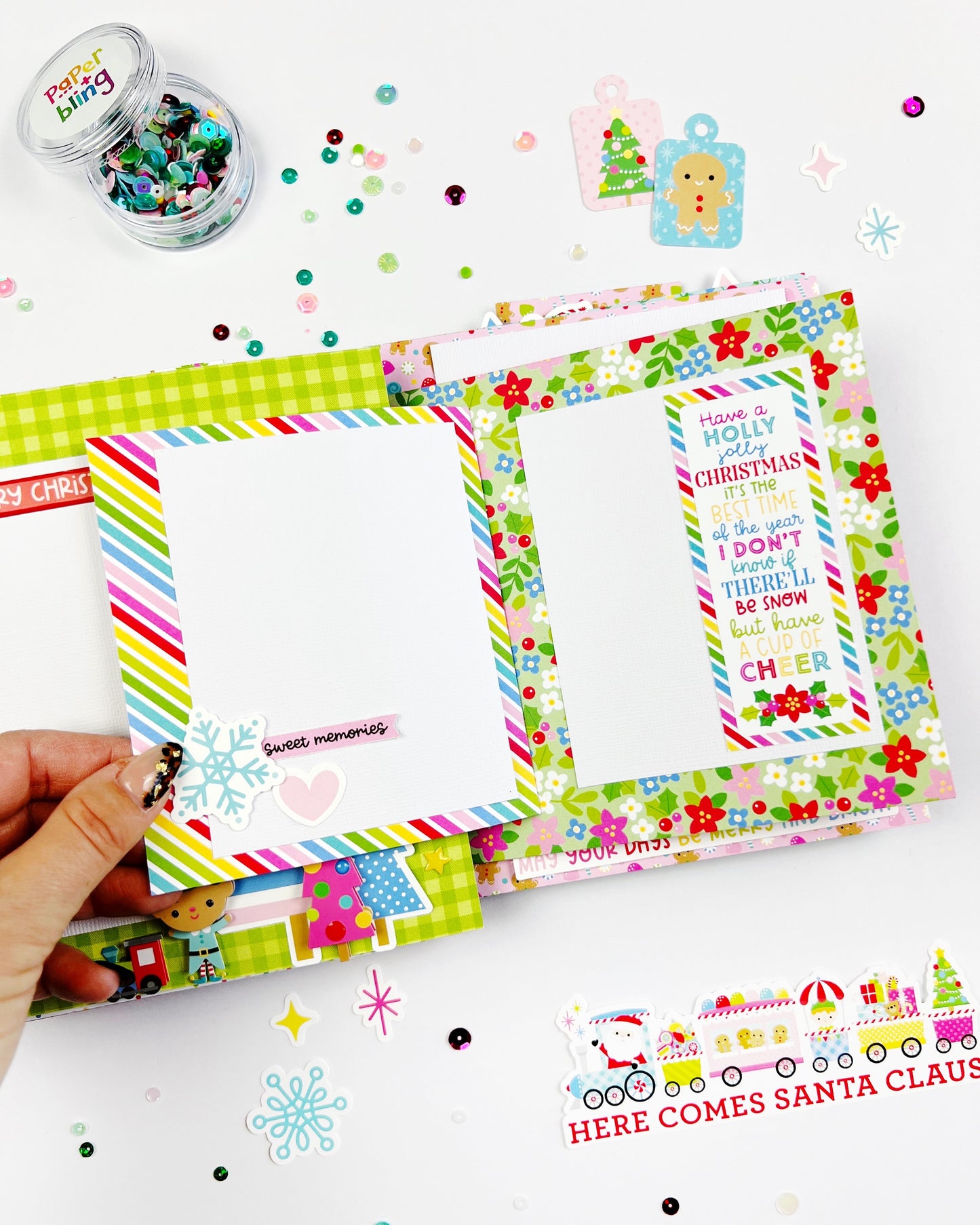 Pre-Order: “Oh What Fun” Holiday Mini Album Kit - Shipping Only