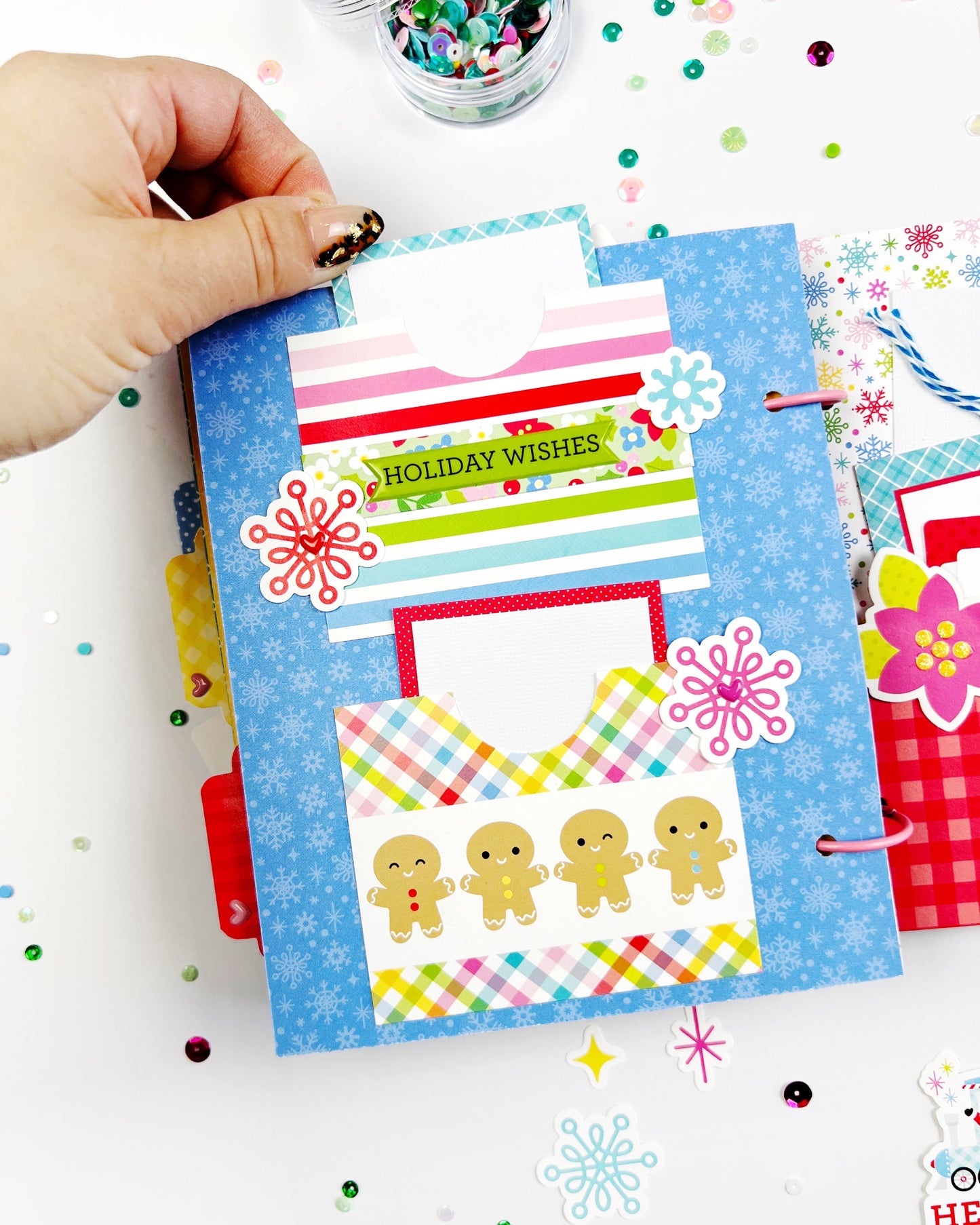 Pre-Order: “Oh What Fun” Holiday Mini Album Kit - Shipping Only