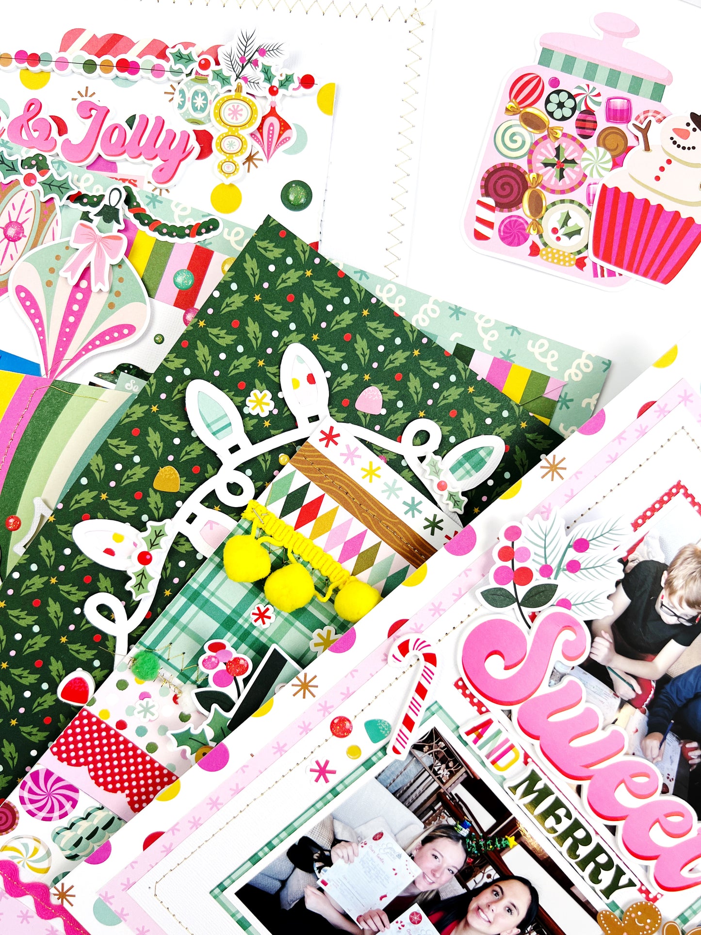 Hard Candy Christmas Layout Kit & Class