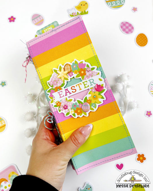 Cute Spring Mini Album - Instructions Only
