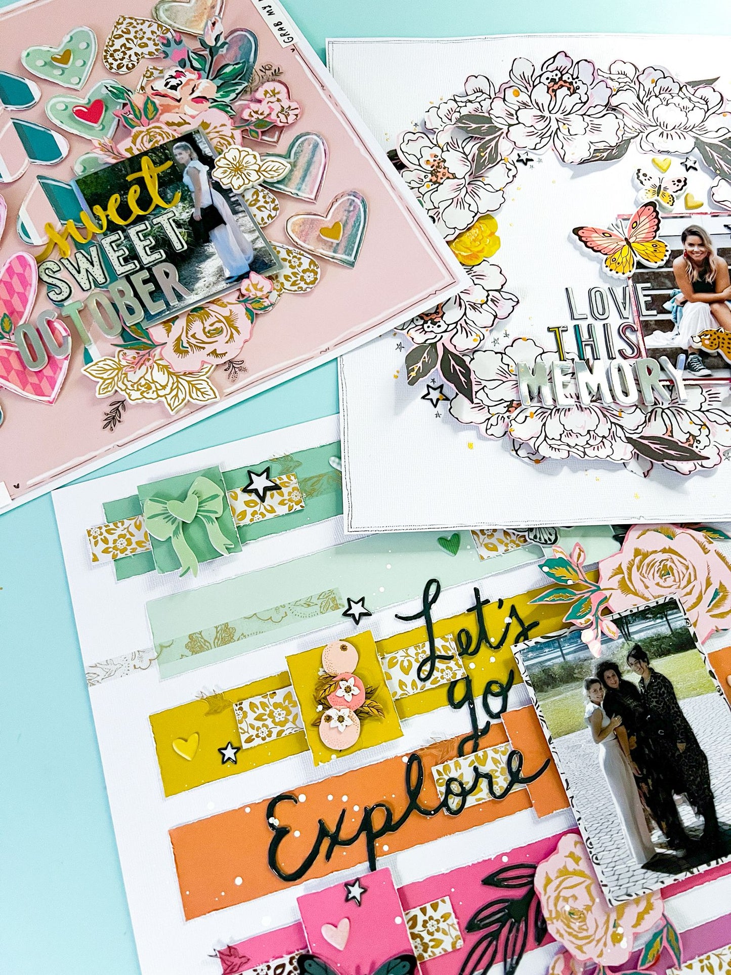 Scrapbook Workshop with Inessa Persekian, Lisa Fonseca and Shara Crane