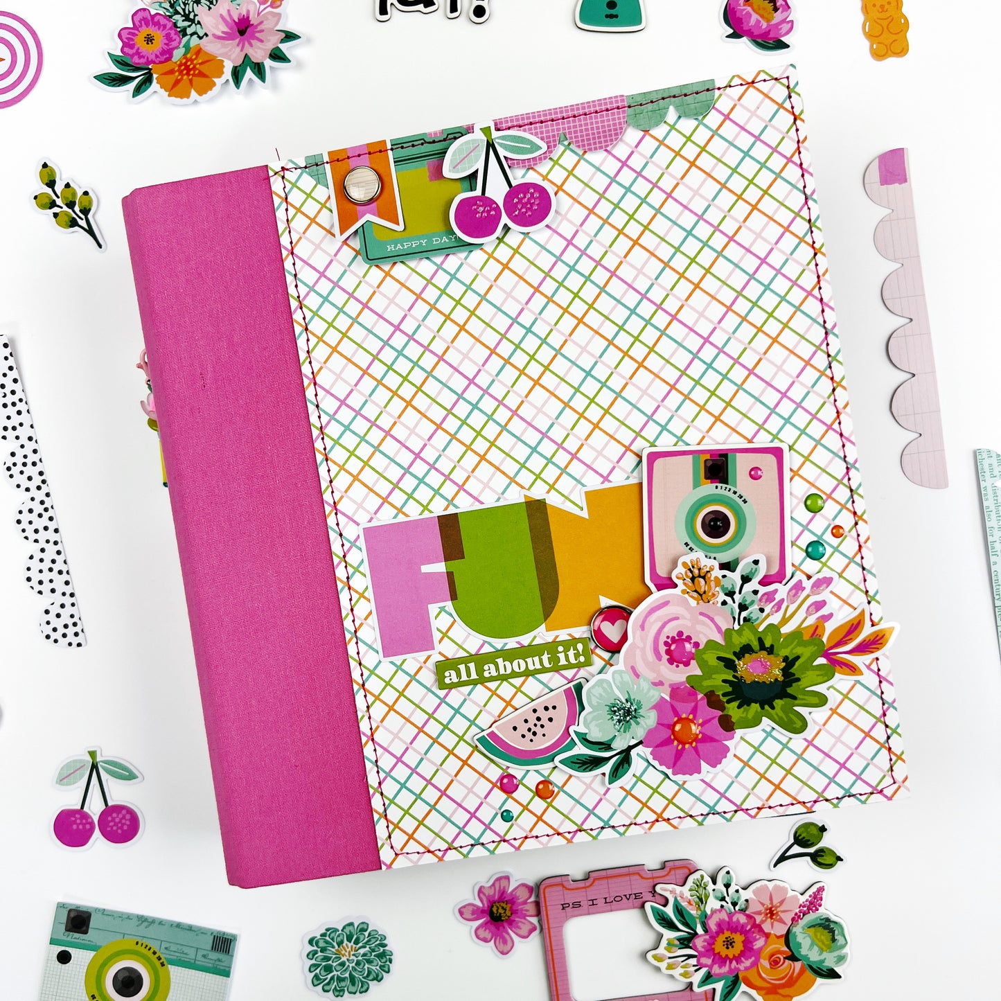 Fun 6x8 Album Class + Kit | Simple Stories Color Me Happy