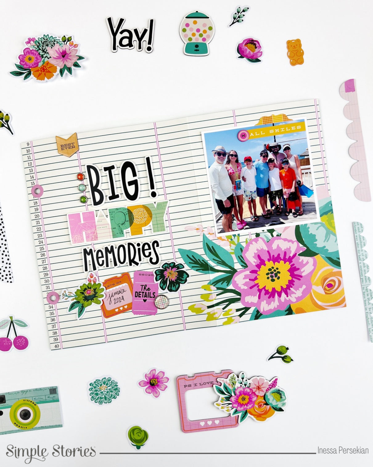 Fun 6x8 Album Class + Kit | Simple Stories Color Me Happy