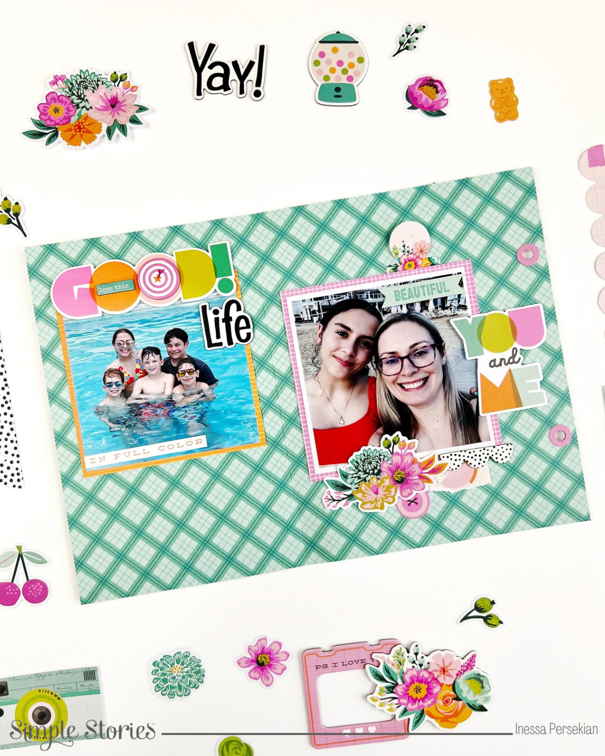 Fun 6x8 Album Class + Kit | Simple Stories Color Me Happy