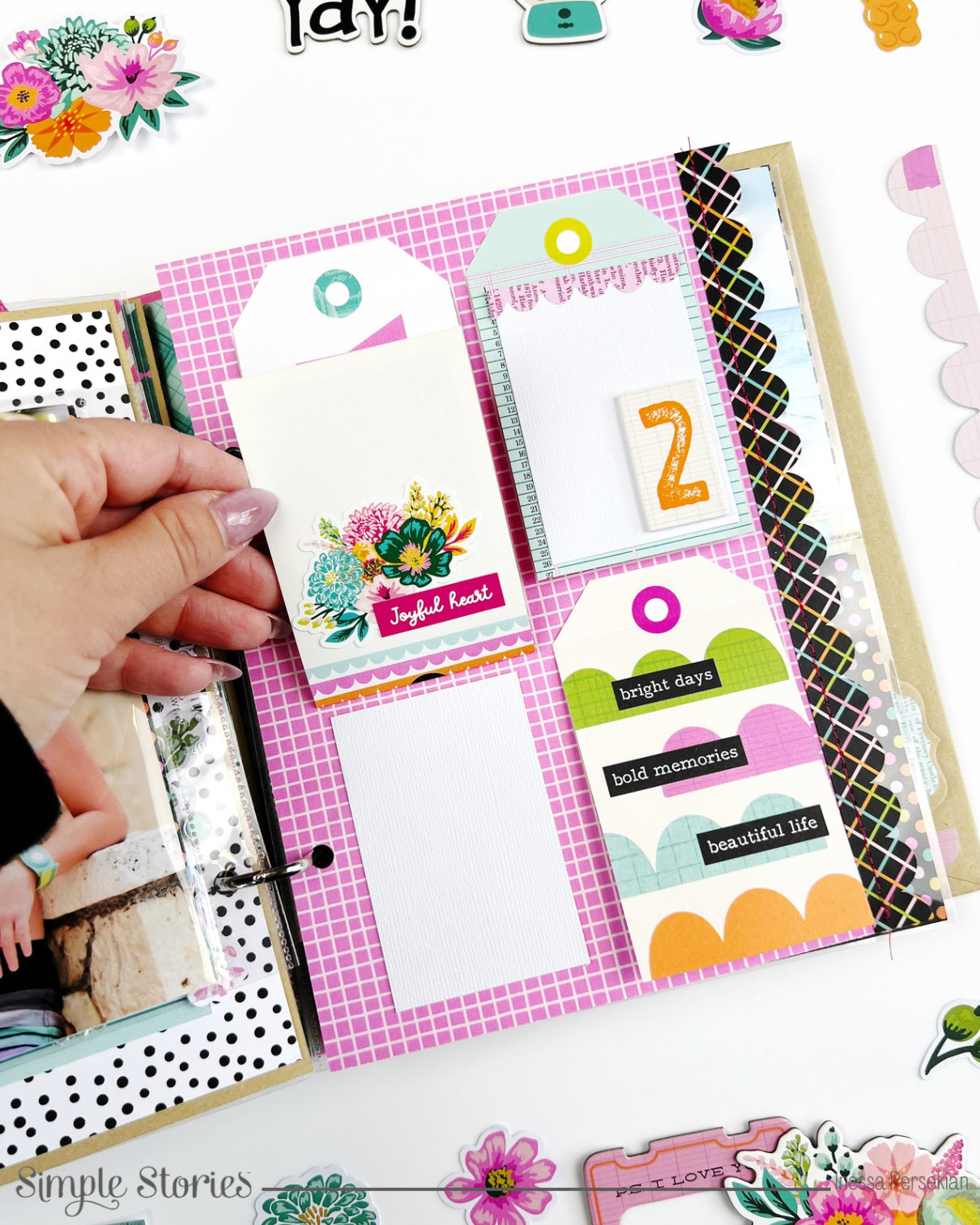 Fun 6x8 Album Class + Kit | Simple Stories Color Me Happy