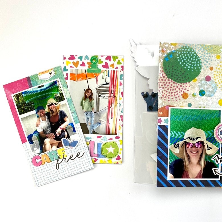 Vacay Vibes Travel Mini Album Scrapbook Class- INSTRUCTIONS ONLY
